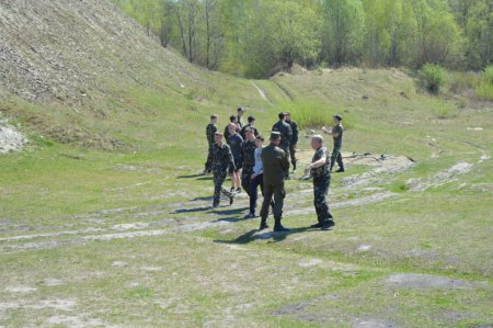 Перший день навчально-польових зборів