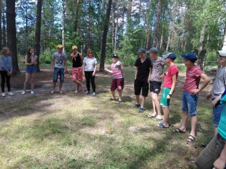 ПЕРШИЙ ДЕНЬ РОБОТИ НАМЕТОВОГО ТАБОРУ "ПОЛІГЛОТ" ДЛЯ УЧНІВ 7-8 КЛАСІВ