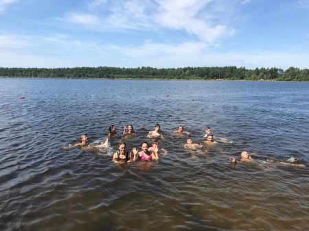 ПЕРШИЙ ДЕНЬ РОБОТИ ЛІТНЬОГО НАМЕТОВОГО АНГЛОМОВНОГО ТАБОРУ "ПОЛІГЛОТ"