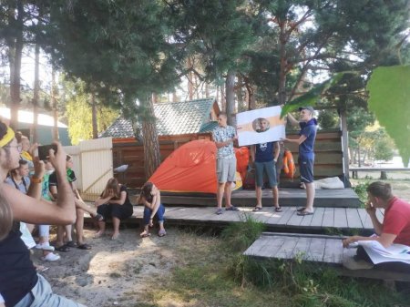 Десятий ДЕНЬ РОБОТИ НАМЕТОВОГО ТАБОРУ "ПОЛІГЛОТ"