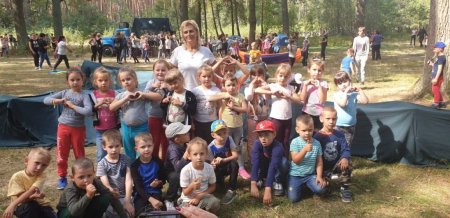 Першокласники НУШ на Дні здоров'я