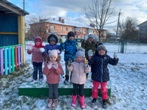 Зимова радість дітлахів.